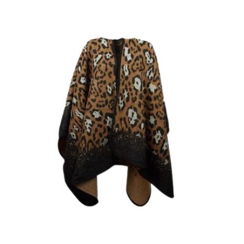 Picture of Animal Print Poncho