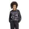 Picture of Essentials 3-Stripes Camo-Print Cropped Sweatshirt