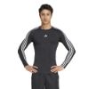 Picture of TECHFIT Compression Training 3-Stripes Long-Sleeve Top