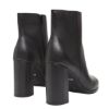 Picture of Block Heel Leather Ankle Boots