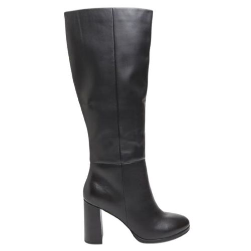 Picture of Block Heel Knee-High Leather Boots