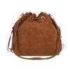 Picture of Fringed Suede Bucket Bag