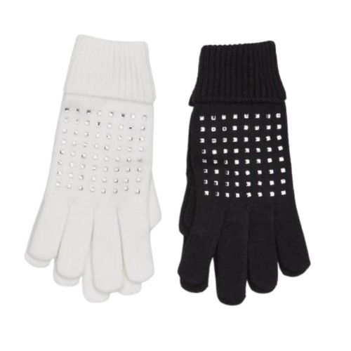 Picture of Knit Gloves with Crystals