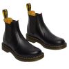 Picture of 2976 Yellow Stitch Smooth Leather Chelsea Boots