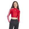 Picture of 3-Stripes Cropped Long Sleeve Top