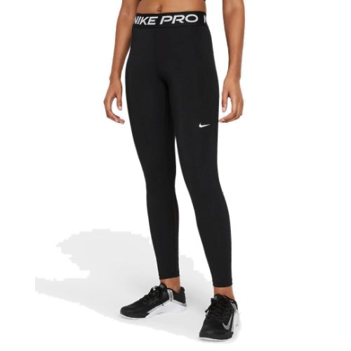 Picture of Pro Mid-Rise Mesh-Panelled Leggings