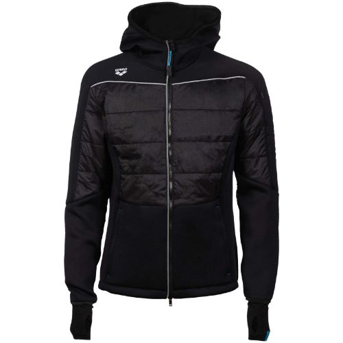 Picture of Team Hooded Full-Zip Half-Quilted Jacket