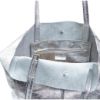 Picture of Metallic Finish Leather Tote Bag
