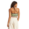 Picture of Towel Striped Halter-Neck Top