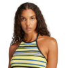 Picture of Towel Striped Halter-Neck Top