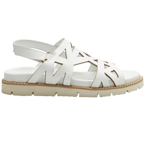Picture of Cutout Detail Leather Sandals