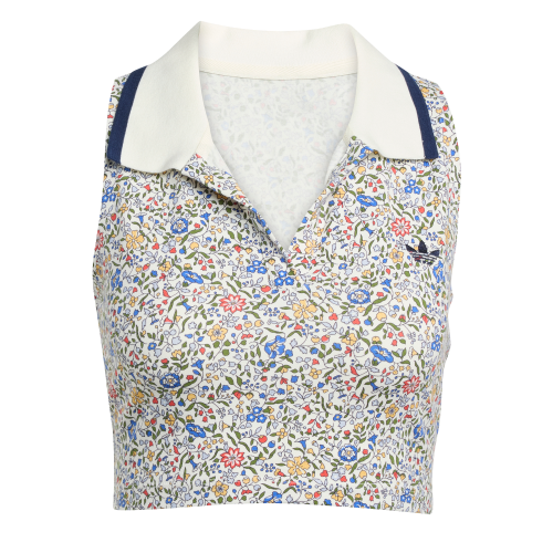 Picture of adidas Originals x Liberty London Sleeveless Crop Polo