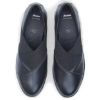 Picture of Slip-on Leather Wedges with Elastic Straps