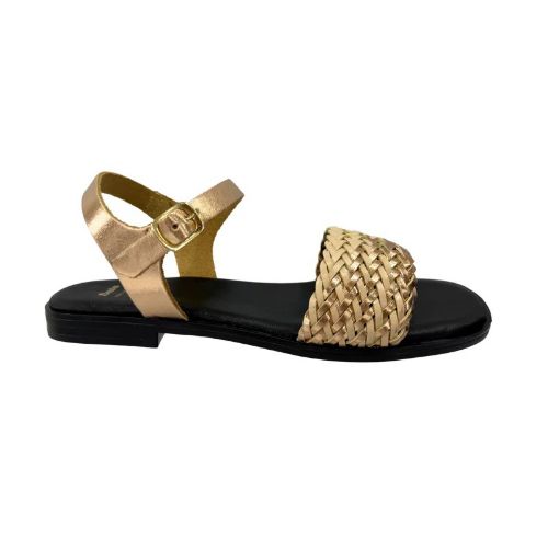 Picture of Metallic Leather Sandals