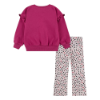 Picture of Girls Essentials Crewneck and Flared Leggings Set