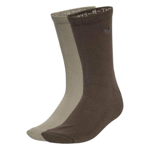 Two-toned Crew Socks 2 Pair Pack