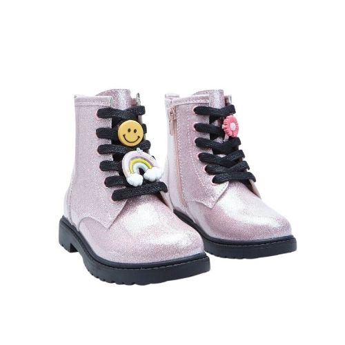 Picture of Girls Ankle Boots with Charms
