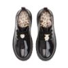 Picture of Girls Patent Effect Lace-ups with Charms