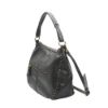Picture of Faux Leather Hobo Bag with Studs