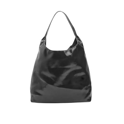 Picture of Faux Leather Hobo Bag