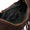 Picture of Fringed Suede Hobo Bag