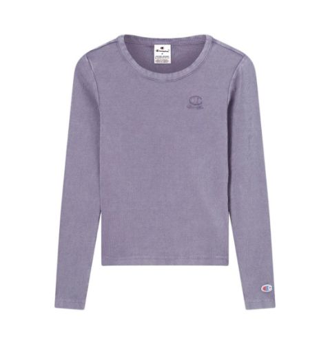 Picture of Washed Long Sleeve Fitted T-Shirt Icons