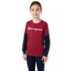 Picture of Kids Layered Look Long Sleeve T-Shirt Script Logo