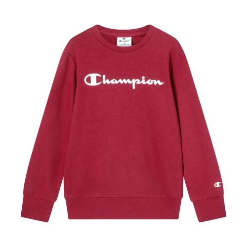 Picture of Boys Fleece Crewneck Sweatshirt Script Logo