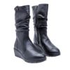 Picture of Wedge Heel Slouchy Leather Boots