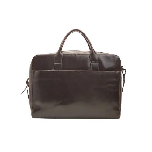 Picture of Leather Briefcase with Shoulder Strap