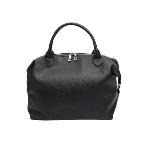 Picture of Leather Bowling-Style Handbag