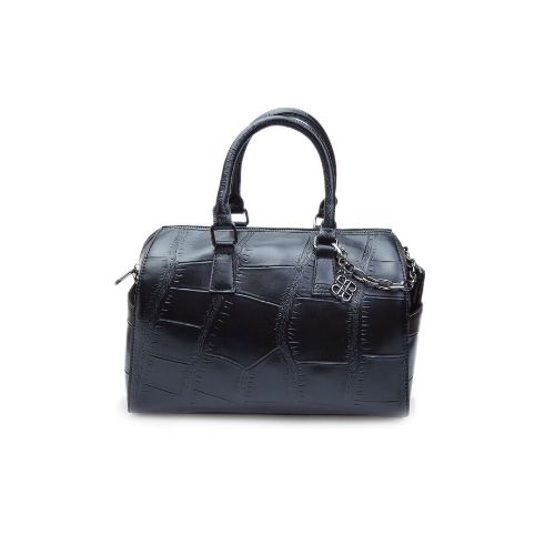 Picture of Red Label Faux Leather Bowling Bag with Pouch