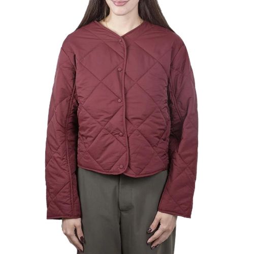 Picture of Diamond Quilted Button-up Jacket
