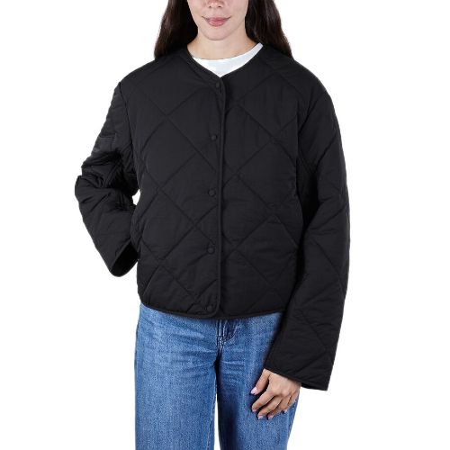 Picture of Diamond Quilted Button-up Jacket