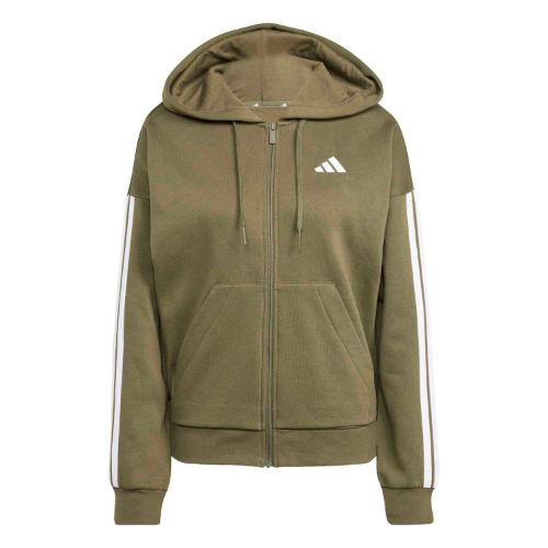 Picture of Essentials 3-Stripes Full-Zip Fleece Hoodie