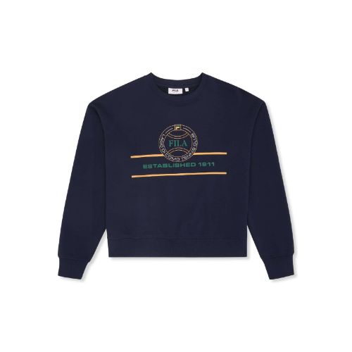 Picture of Parella Relaxed Fit Graphic Crewneck Sweatshirt