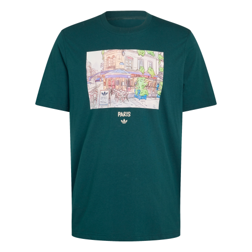Picture of Painting Paris Street View Graphic T-Shirt