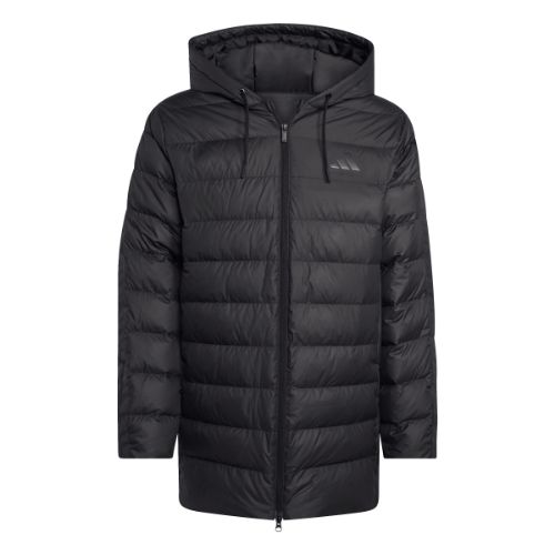Picture of Essentials CLIMAWARM 3-Stripes Light Down Hooded Parka