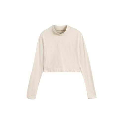 Picture of Script Mini Mock Neck Long Sleeve Top