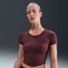 Picture of One Fitted Women's Dri-FIT Short-Sleeve Cropped Top
