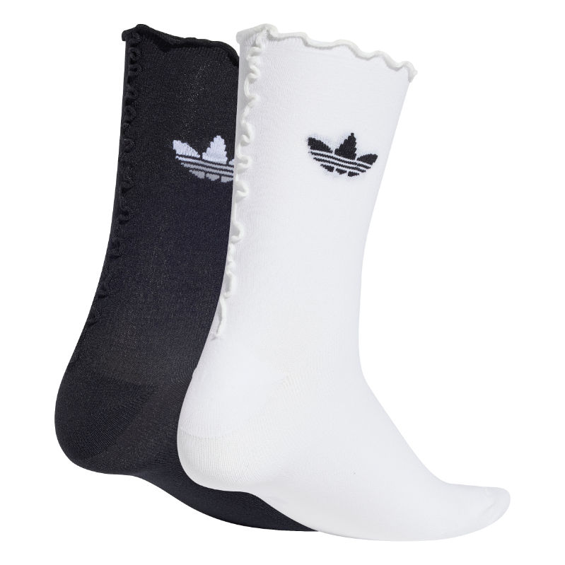 Adidas Originals Ruffle Socks 2 Pair Pack Women