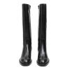Picture of Block Heel Knee High Leather Boots