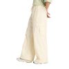 Picture of Twill Woven Cargo Palazzo Pants
