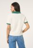 Picture of Belfort Relaxed Fit Johnny Collar Towelling Top
