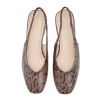 Picture of Faux Snakeskin Slingback Block Heel Pumps