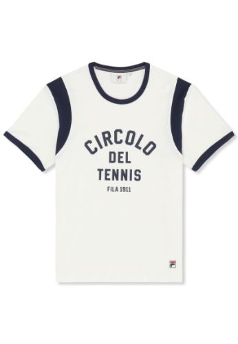 Picture of Montalto Relaxed Fit Graphic Ringer T-Shirt