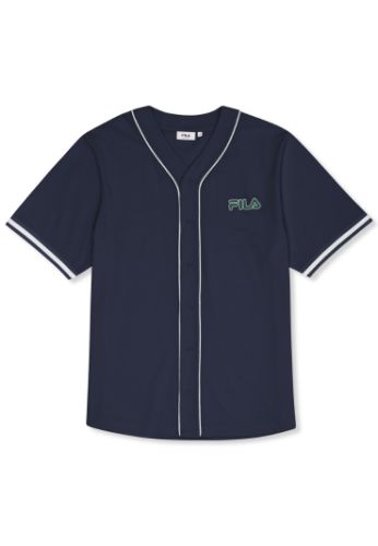 Picture of Statuto Loose Fit Pique Baseball Shirt
