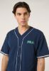 Picture of Statuto Loose Fit Pique Baseball Shirt