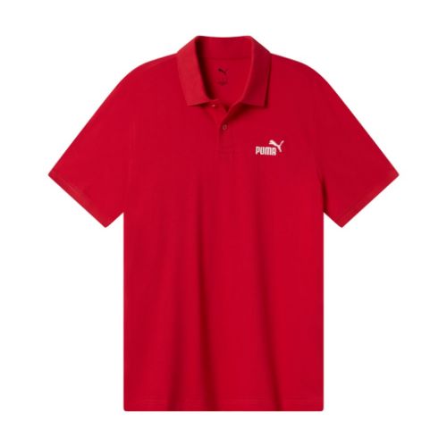 Picture of Essentials No. 1 Logo Pique Polo Shirt
