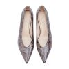 Picture of Kitten Heel Faux Snakeskin Court Shoes
